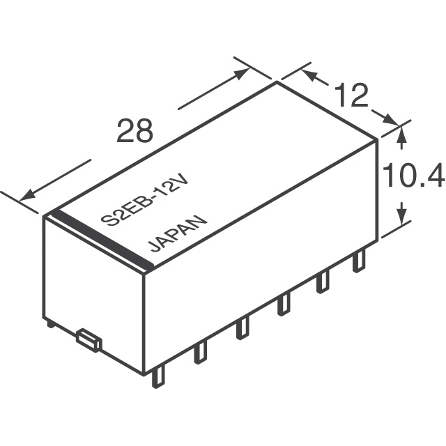 S4EB-5V Panasonic Electric Works  Leistungsrelais über 2 Ampere
